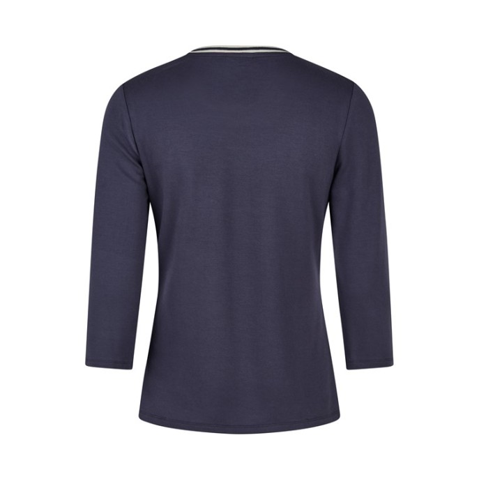 Barbara Lebek shirt 40100052 opdruk Marine